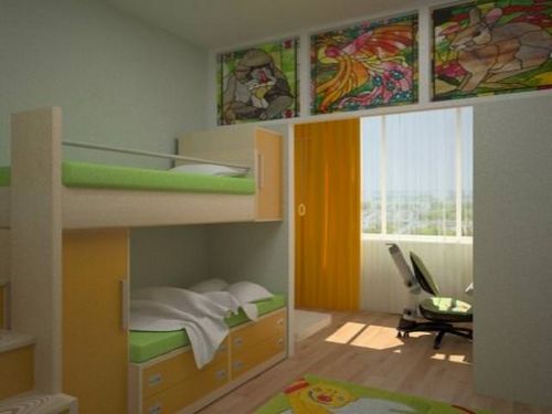 Дизайн детской комнаты для мальчика и девочки в одной комнате