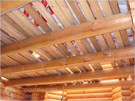 Как поднять потолок в деревянном доме - поднимаем потолок в деревянном доме