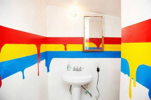Как покрасить ванную комнату своими руками.