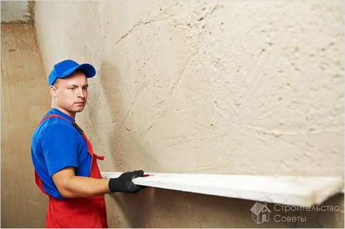 Как штукатурить стену цементом - пошаговая инструкция