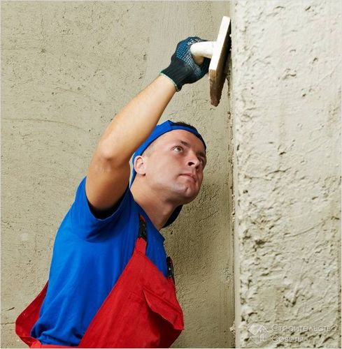 Как штукатурить стену цементом - пошаговая инструкция