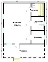 Баня из бруса 6х8 м своими руками - подготовка материалов, расчет и строительство!