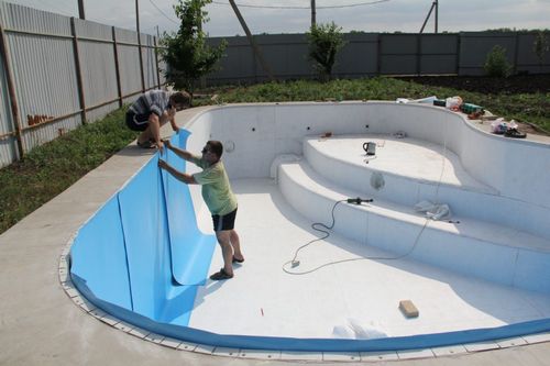 Бассейн на даче своими руками - как сделать: пошаговая инструкция, фото, видео