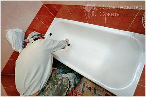 Чем покрасить ванну внутри - красим ванну своими руками