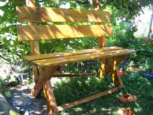 Садовые скамейки из дерева своими руками. Как изготавливается скамейка садовая со спинкой из дерева. Как изготавливается скамейка садовая со спинкой из дерева