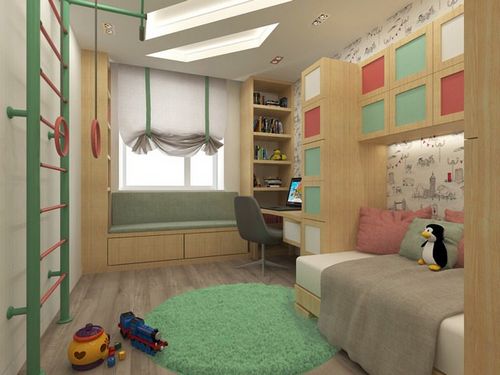 Дизайн детской комнаты для двух разнополых детей своими руками