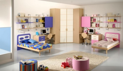 Дизайн детской комнаты для мальчика и девочки. Интерьер детской для мальчика и девочки. Интерьер детской для мальчика и девочки