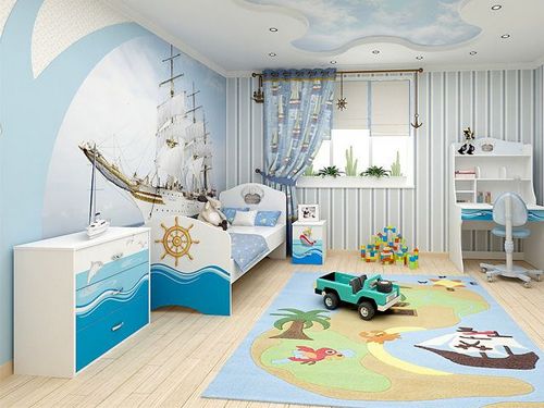 Дизайн детской комнаты для мальчика своими руками в современном стиле