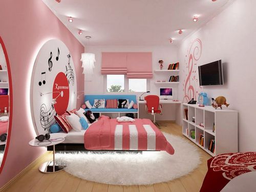Дизайн комнаты для девушки в современном стиле своими руками: фото и видео