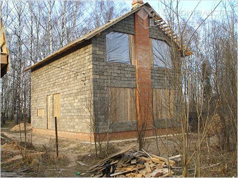 Дом из опилкобетона своими руками - как построить дом из арболита