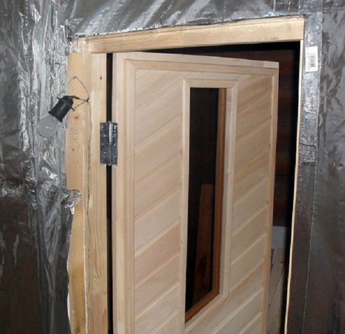 Дверь в баню своими руками пошагово - инструкция для новичков