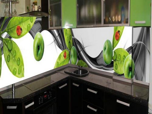 Фартук для кухни укладка материала для создания фартука своими руками