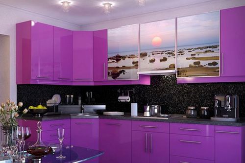 Фиолетовый цвет в интерьере: с чем сочетается, фото, идеи дизайна