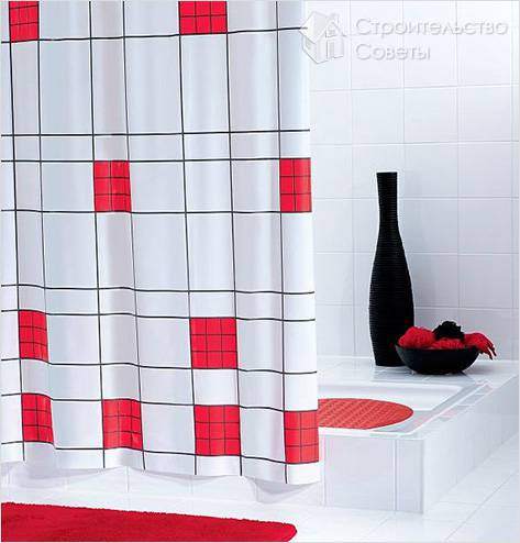 Как повесить занавеску в ванной - вешаем штору