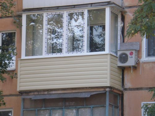 Наружная отделка балкона или лоджии своими руками.