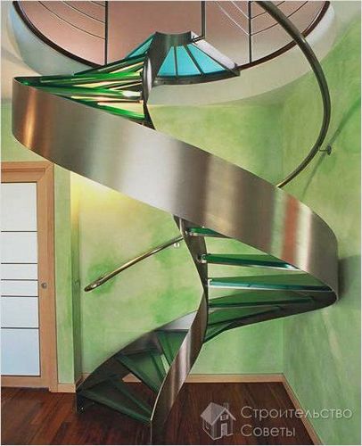 Необычные лестницы - виды и конструкции