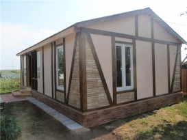 Одноэтажные бани с верандой своими руками - проект и строительство!