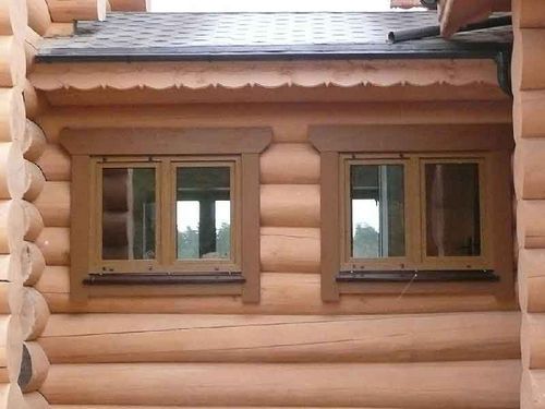 Окосячка окон в деревянном доме какая бывает сколько стоит