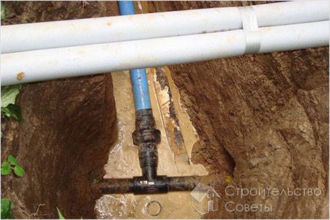 Прокладка водопровода в земле - как проложить водопровод в земле