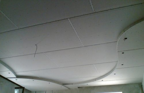 Шпаклёвка потолка из гипсокартона своими руками. Выравнивание потолка шпаклевкой своими руками. Как правильно отделать потолок из гипсокартона. Способы заделки швов.