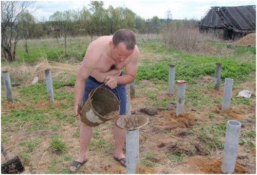 Свайно-ростверковый фундамент - пошаговая инструкция!