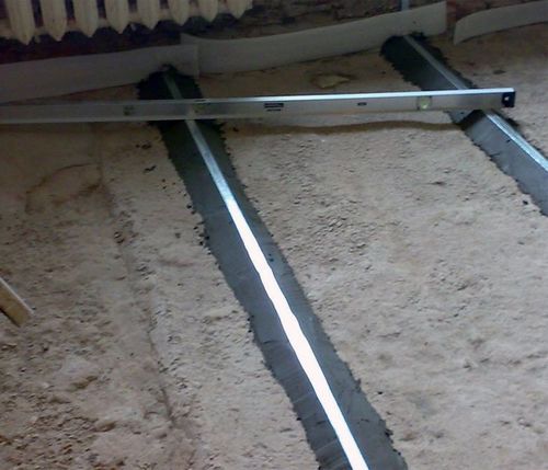 Укладка линолеума на бетонный пол: инструкция