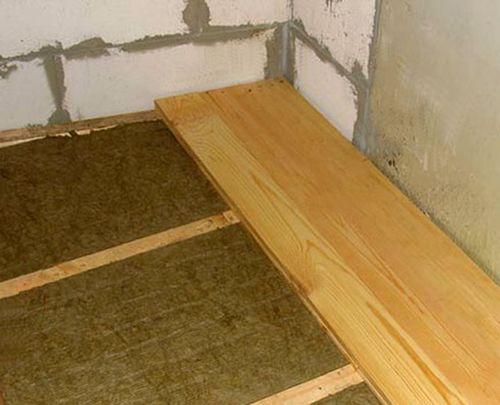 Утеплитель для пола по бетону, как изолировать бетонное основание первого этажа дома