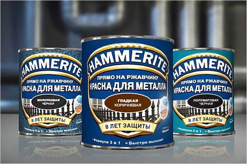 Защита металла Hammerite - краска по ржавчине