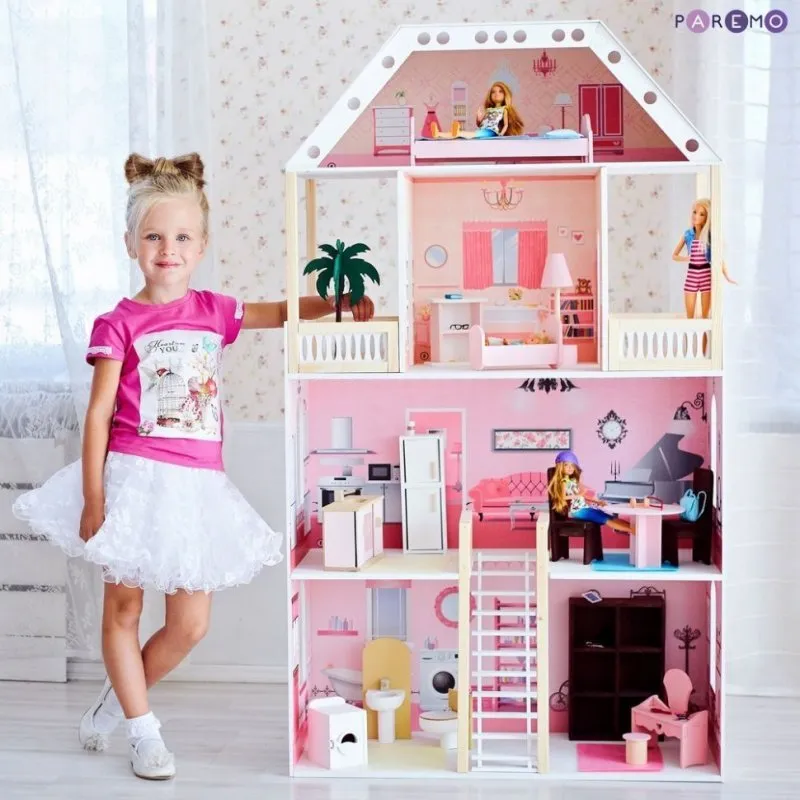 Paremo кукольный домик "розовый сапфир" pd316-05